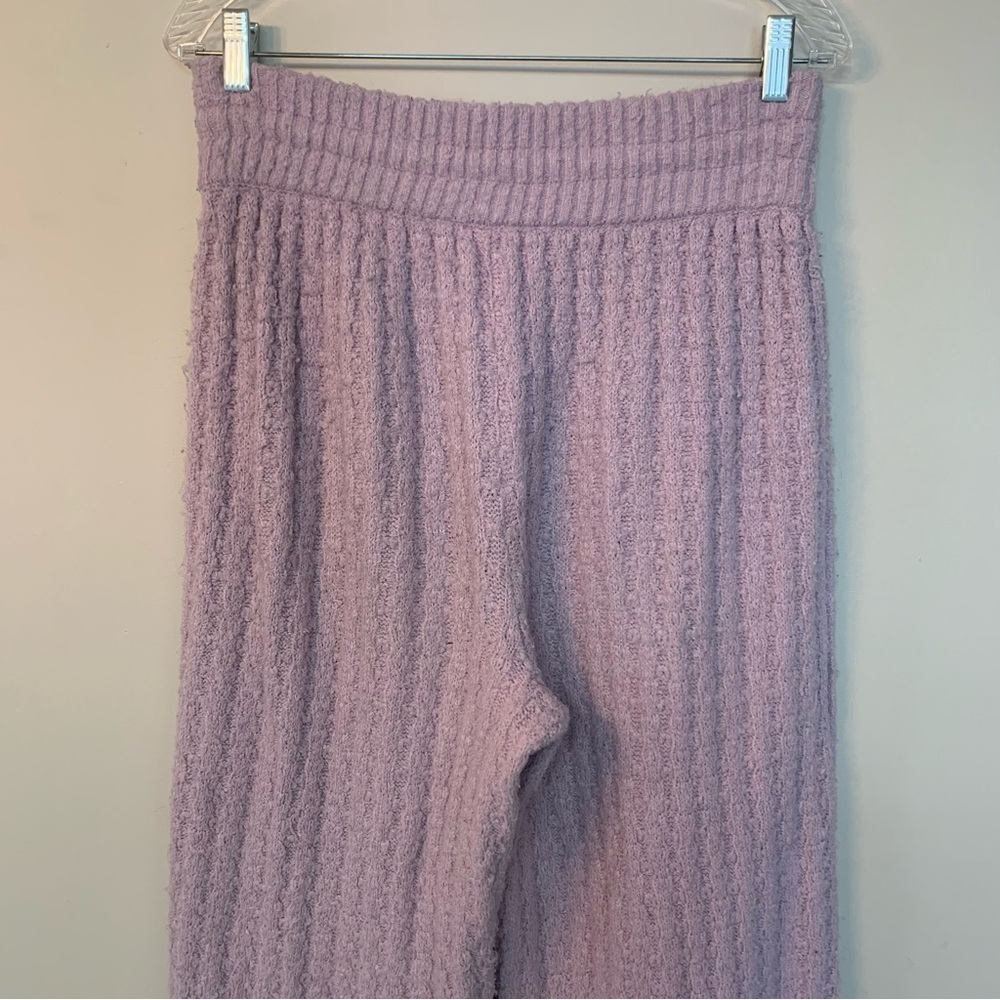 Urban Outfitters Purple Out From Under Mina Cable Knit Pant M - Picture 15 of 16